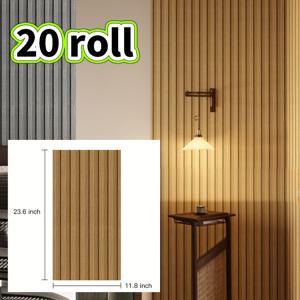 TEMU 20/10개 자가 점착 폼 세라믹 벽 스티커, 3D 나무결 패턴 폼 브릭, 거실, 주방 튐 방지, 욕실 천장 및 바닥, 욕실 리모델링, 벽 장식, 질감 있는 벽 아트, 모던 농가 스타일에 적합, 패널, 벽지