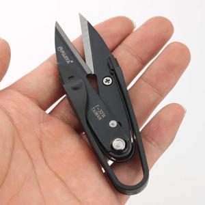 TEMU 탄소강 스프링 로드 가위 - 천, 실 및 인조 가죽에 쉽게 사용할 수 있는 미끄럼 방지 그립 - 튼튼한 재봉 및 공예 도구