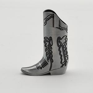 TEMU 스타일리시 실버 부츠 라이터 케이스 - 미니 비크 J5에 적합, 파티 및 일상 사용에 완벽