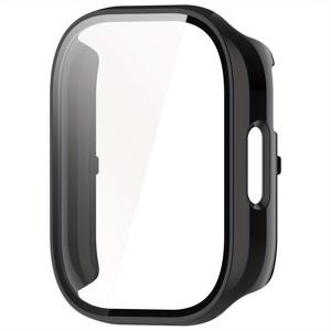 TEMU Redmi Watch 5 Active/Lite 스마트워치용 강화 유리 필름 케이스, Mi Watch 5 Lite용 하드 PC 범퍼 커버 스크린 프로텍터, 새해 카니발 마르디 그라 데이 선물