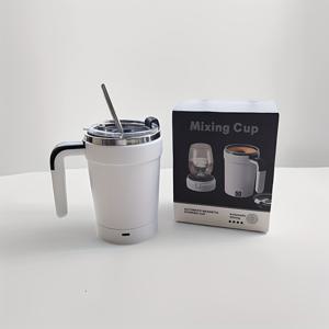 TEMU 낸시월드 자동 교반기 컵, 편리한 커피 머그컵, 전기 자석 컵, 사무실 및 가정용, USB 충전 가능, 분리가능하고 세척이 쉬움