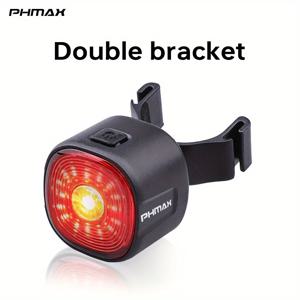 TEMU PHMAX 자전거 후미등 충전식 방수 사이클 테일라이트