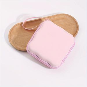 TEMU 대용량 테크 정리 케이스, 파스텔 컬러 (보라색, 흰색/검정색) - 헤비듀티 지퍼 잠금, 스크래치 및 충격 방지 - 충전기, 케이블, C/HDTV/A 장치 호환 - 가정/사무실용 여행용 전자제품 보관함 - 테크 애호가를 위한 이상적인 선물 - 파스텔 컬러 (보라색, 흰색/검정색) 제공
