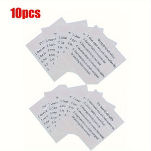 TEMU 10pcs TPU 투명 자체 접착 니λον 패치 - 천, 텐트, 소파, 다운 재킷, 비옷, 우산 수리 테이프용 방수 스티커