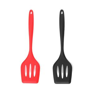 TEMU 2pcs UiUi 실리콘 스파툴 세트 - 열 저항, BPA 프리, 비스듬한 조리기구 턴어, 빨강 & 검정, 주방 요리 도구, 크리스마스, 할로윈, 부활절, 한ук카, 추수 감사절에 이상적