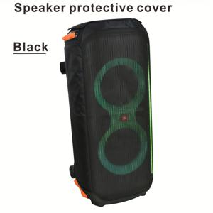 TEMU For JBL PartyBox 710 스피커에 적합, 플립 커버 보호 케이스, 교체용 커버 액세서리 - 210D 나일론 + 메시 소재, 여행용 스피커 박스, 메시 디자인, 스타일리시 스피커 보호대, 고품질 메시, 강화 스티칭, 보호 커버