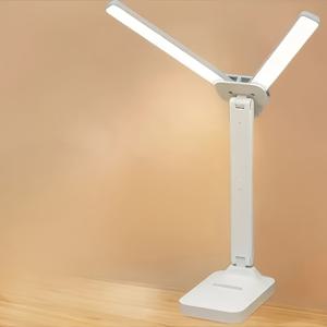 TEMU 충전식 LED 스탠드 라이트, 조절 가능한 조명 테이블 램프, USB 충전, 5V, 데스크탑 마운트 포함, 독서용, 음악 스탠드, 사무실, 침실, 가정용