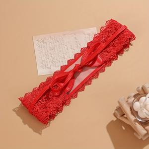 TEMU 여성을 위한 우아한 레이스 허리밴드 1개 - 허접 가죽 넓은 신축성, 빈 공간 디자인, 달콤한 귀여운 스타일, 다양한 액세서리 드레스, 스웨터, 코트에 적합 - 캐주얼, 축제, 야간 활동에 이상적 - 세탁 불가, 깃털 없음