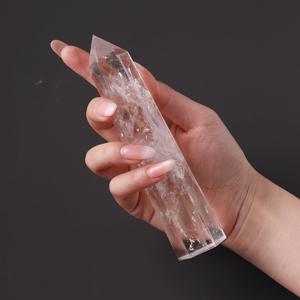 TEMU 1pc 천연 투명 석영 무지개 - 컬렉션, 장식 및 가정 장식용 타워 | 부모님과 수집가, 기프트에 완벽한 선물
