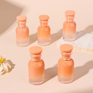 TEMU 5개입 30ml 화려한 유리 스프레이 병 - 누수 방지 및 리필 가능, 향수 및 메이크업 샘플에 적합, 여행용 컬러캡, BPA 프리