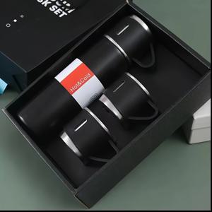 TEMU 1세트 500ml 스테인리스 보온 텀블러 세트 - 뚜껑 포함, 음료를 몇 시간 동안 뜨겁거나 차갑게 유지, 야외 활동 및 사무실 사용에 적합