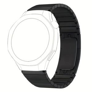 TEMU 스테인리스 스틸 워치 밴드 - 화웨이 워치 GT 5 프로 GT5 GT4 GT3 GT2/워치 4 프로/3 프로 호환, 샤오미 워치 2 프로 S4 S3 S2 S1 미 컬러 2, 레드미 워치 5 액티브/5 라이트, 아마즈핏 워치 밸런스 GTR 남성용 스타일리시 조절 가능한 교체 스트랩