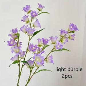 TEMU 2pcs 인공 실크 바람 소리 꽃, 슈퍼 사이즈 35.4인치 보라색 야생 꽃 보석이 침실, 주방, 욕실, 가정 정원, 파티오, 걸이용 플랜터 및 기타 실내 장식에 적합합니다.