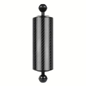 TEMU 업그레이드 카본 파이버 플로트 부유력 연장 암 듀얼 1인치 볼 헤드 OSMO 액션 SLR 카메라 D60mm 8인치용