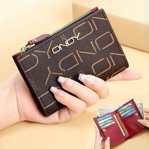TEMU Ondy 여성용 슬림 RFID 차단 합성 합성 가죽 지갑 - 빈티지 스타일 12-카드 홀더, 스냅 클로저, 휴대용 및 다기능 크레딧 카드, 운전면허증, ID, 지갑 카드 홀더, 크레딧 카드 보관, 텍스처드 핏