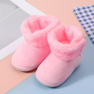 TEMU 1쌍 부드럽고 따뜻한 아기 신발 - 미끄럼 방지 실내/야외용 워커, 쿠션 밑창, 사계절용 & 부츠, 쉽게 신는 매직 스트랩 클로저 (화이트//베이지) - 첫걸음과 캐주얼 복장에 이상적 - 남아와 여아를 위한 완벽한 선물, 어린이 슬리퍼,신생아 신발