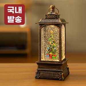 TEMU 레토 크리스마스 오르골 무드등 트리 인테리어조명 선물|무드등