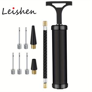 TEMU 수동 볼 펌프, 농구, 축구, 배구, 러그비, 수영 스포츠 - 이글로미터 펌프, 네델 & 노즐, 휴대용 공기 펌프, 부풀린 공, 스포츠 장비 액세서리, 세련된 원통형 디자인, 내구성, 배터리 없음