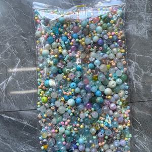 TEMU DIY 유리 비즈 세트, DIY 비즈 장식, DIY 주얼리 만들기 액세서리, 팔찌 목걸이 귀걸이 액세서리, 고급 DIY 선물, 주얼리 만들기용 비즈, 공예 재료, 생동감 있는 비즈 색상, 수제 액세서리, 공예 애호가용