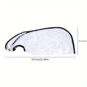 TEMU 1개 고품질 헤어 숄 - 빠른 건조, 미용실 & 홈 스파용, 머리카락 모으기, 쉬운 청소, 젖은 바버샵 및 욕실용 - 우아한 디자인의 신뢰할 수 있는 액세서리, 뷰티 애호가를 위한 헤어 케어 퍼널