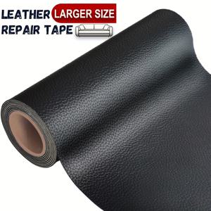 TEMU 대형 롤 인조 가죽 수리 패치 테이프 - 헤비듀티 PVC 가죽 자체 접착 DIY 수리 키트 (15.75