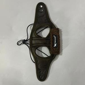 TEMU 빈티지 스타일 개 파일럿 모자 - 귀마개와 조절 가능한 스트랩이 있는 따뜻한 애완동물 캡, 소형에서 중형 견종용, 가을과 겨울용 레트로 패션, 개 모자