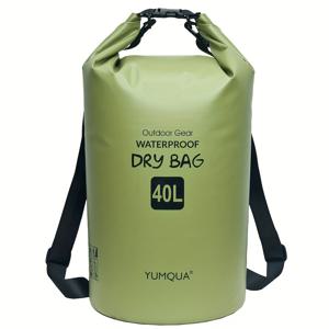 TEMU 고품질 드라이백 백팩 40L 롤탑 플로팅 스토리지 가방 - 카약, 로잉, 수영, 하이킹, 캠핑 및 낚시용
