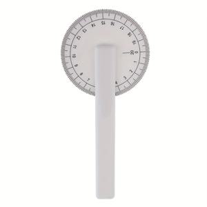 TEMU 원형 봉제 게이지 자, 봉제를 위한 유연한 곡선 측정 도구, 드레스 만들기를 위한 조절 가능한 입 곡선 측정, 검은색 표시가 있는 흰색, 정밀 제작 및 퀼팅 액세서리