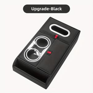 TEMU PU 가죽 차량용 팔걸이 박스, 높이 증가 패드 및 측면 수납 포켓 포함 – 다기능 센터 콘솔 보호대, 대부분의 차량에 적합 (블랙, 레드, 버건디), 차량 내부 정리기 | 스타일리시 팔걸이 커버 | PU 가죽 제작, 차량 팔걸이 커버