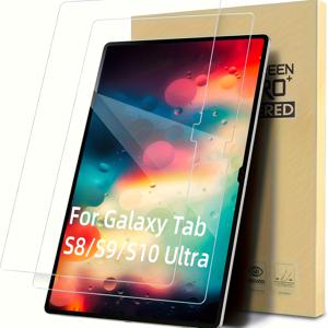 TEMU 2pcs 유리 스크린 보호기 갤럭시 태블릿 S10Ultra/S9Ultra/S8Ultra 14.6