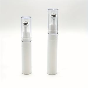 TEMU 2개 세트 리필 가능한 롤러볼 화장품 빈 병 - 백색 진공 펌프 디스펜서, 로션 & 세럼용 10ml/0. 및 15ml/0.5oz 크림 샘플 용기, 마사지 볼 포함 여행용