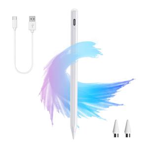 TEMU 아이패드, & 마이크로소프트 태블릿 호환 펜 – 부드러운 필기감, 고속 충전, iOS, 삼성 갤럭시, 킨들 및 모든 터치스크린 기기용 고정밀 캡시터티브 애플 펜슬; 빠른 충전 기능으로 사무 작업과 공부에 완벽한 사용 경험