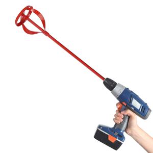 TEMU 1개 헤비듀티 믹서 어태치먼트 - 인체공학적 그립, 배터리 불필요, 페인트·그라우트·에폭시 레진 혼합용 - 스탠드 믹서 및 수동 사용 가능, 내구성 강한 금속 구조, 전문가 및 DIY 프로젝트용, 편안한 그립 핸들, 견고한 제작 품질, 컴팩트한 디자인,오래 지속되는 도구,홈 리노베이터