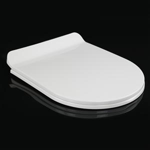 TEMU 가정 및 호텔 화장실용 두꺼운 슬로우 클로즈 변기 시트 커버, 고품질 내구성 플라스틱, 빠른 조립 & 분해 가능, 대부분의 변기에 적합, 저소음 폐쇄 메커니즘 & 인체공학적 디자인, 현대적인 욕실 업그레이드 필수품 – 편리하고 실용적인 변기 시트 패드|변기커버