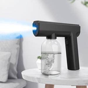 TEMU 블랙/화이트/핑크 전기 나노 스프레이 건, 충전식 아토마이저, USB 충전 가습기, 공기 청정 디퓨저 - 완벽한 어머니날 선물!