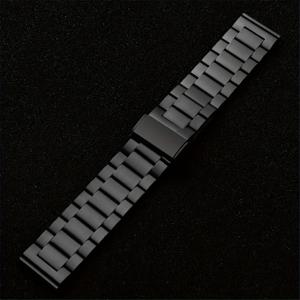 TEMU 2색 스테인레스 스틸 시계 스트랩, 20mm/22mm, 삼성 7/6/5/44mm/40mm/3/45mm/41mm 기어 S3 클래식 , 화웨이 워치 GT4 3/2/2e, 방수 아님, 배터리 없음, 플립 버클 포함.