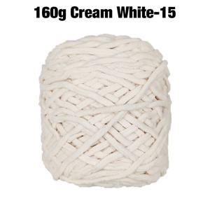 TEMU 1 롤 하모샵 셔니 린 양, DIY 공예용 160G 피부 관리 플리스 폴리에스테르 청키 니트 양, 모자, 담요, 스웨터, 스카프용 따뜻하고 편안한 중량 - 다양한 색상