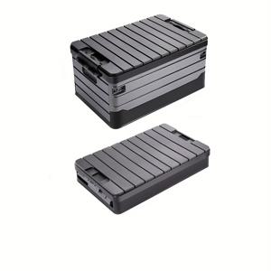 TEMU 차량 트렁크 및 가정용 다용도 접이식 보관함 - 옷과 정리에 이상적인 내구성 있는 플라스틱|폴딩박스