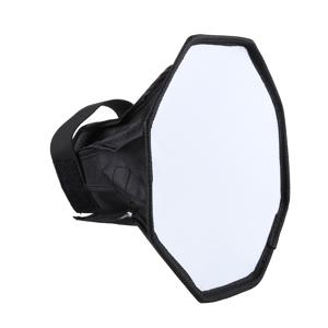 TEMU PULUZ 8각형 스타일 접이식 소프트 플래시 디퓨저, 20cm/7.87인치, 폴리에스터 섬유, 조절 가능한 밝기 및 색온도 설정으로 사진, 라이브 스트리밍 및 비디오 녹화, 비디오 조명 | 8각형 디자인 | 내구성 있는 구조