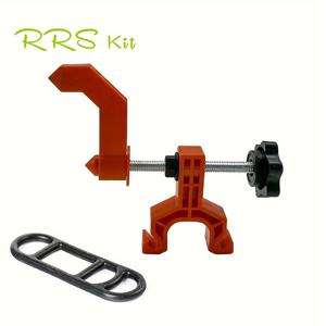 TEMU Rrskit 자전거 휠 조정 도구, 타이 다운 스트랩 포함, 심플 미니 타입, 블랙/오렌지/블루, 심플 림 조정 테이블, 자전거 수리 도구, 자전거 수리 키트, 유지보수, 액세서리, 경량 도구, 휴대용 수리 키트, 신뢰할 수 있는 수리 키트, 튼튼한 도구, 휠 트랙터, 애호가, 사이클리스트