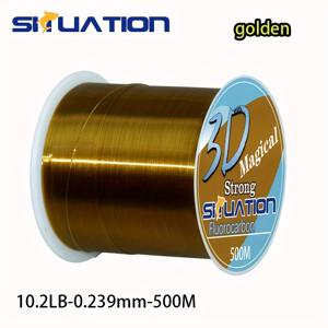 TEMU SIIUATION 500m-546YDS 골든 낚시줄 메인 라인, 고품질 나일론, 부드럽고 강력한 아름다운 디자인, 생기 넘치는 포장, 모든 휴일, 부활절, 여성의 날, 어머니의 날, رمضان, 독립기념일