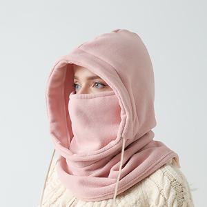 TEMU 업그레이드된 두꺼운 발라클라바 모자, 남녀 공용 방풍 스키 마스크, 야외 스포츠 따뜻한 귀 보호 캡 (드로스트링 잠금), 단색, 새해 행사에 적합