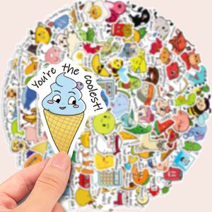 TEMU DIY 스티커 스티커 보상 격려 영어 재미있는 문구 사이클링 스티커 및 데칼 핸드북 장식 기타 노트북 헬멧 스케이트보드 수하물 휴대 전화 컴퓨터