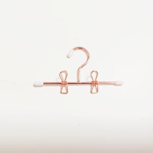 TEMU 미니 금속 옷걸이 클립 포함 인형 건조용, 1개 팩 - 사이즈 참고 (일반 옷걸이가 아님)