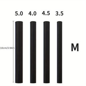 TEMU 탄소 섬유 낚싯대 수리 키트 - 고강도 블랙 교체용 사슬형 커넥터가 포함된 내구성 있는 수리봉, 민물·바닷물·플라이 낚시에 호환 - 휴대하기 쉬운 경량 디자인으로 이동식 수리에 이상적 - 안전한 접착을 위한 견고한 탄소 섬유 스틱 다중 세트 (마그네슘 로드나 부싯돌은 포함되지 않음) - 사냥과 낚시를 즐기는 애호가들에게 완벽한