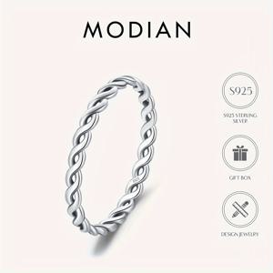 TEMU 엘프링 여성 패션 링 심플 스타일 스태킹 순은 라인 휴가용 다용도 실버 순중량: 0.8g|반지