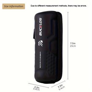 TEMU BULOS 자전거 도구 가방 EVA+PU 내구성 멀티펑션 로드 MTB 수리 키트 가방 휴대용 자전거 병 도구 가방