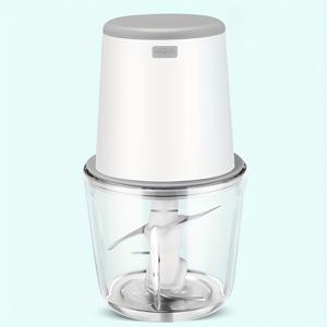 TEMU 600ml 전기 식품 다지기 및 고기 다지기 블레이드 - USB 충전식 1200 RPM 강력한 모터, 채소, 과일, 견과류, 양파, 마늘을 위한 유리 주방 가전제품 - 샐러드, 스무디, 디저트, 샐러드 드레싱, 현대 주방 용품, 투명 블렌딩 재료용|야채다지기