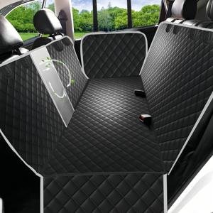 TEMU 메쉬 창이 있는 자동차 시트 커버, 애완동물 차량 액세서리, 메쉬 뷰잉 창이 있는 강아지 시트 커버, 애완동물 털 방지, 오염 방지, 자동차 시트 보호, 부드럽고 쉬운 설치, 대부분의 모델에 맞는 범용 핏. 자동차용 다기능 뒷좌석 커버