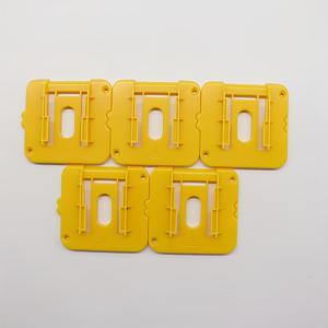 TEMU Dewalt 18V/20V DCB200-DCB204 베이스 호환 튼튼한 ABS 벽걸이 배터리 홀더 5개 세트 - 설치 용이, 공구 정리 및 실용적인 랙 | 벽걸이 브래킷 | 견고한 플라스틱, 배터리 보관 랙, 작업장 정리, 공구박스, 공구함, 공구수납